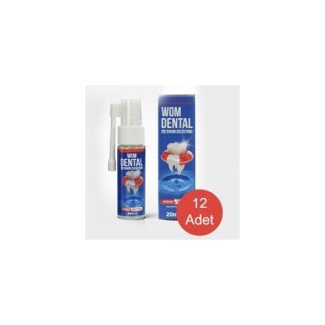 Wom Dental 20 ml 12 Adet Diş Bakım Solüsyonu