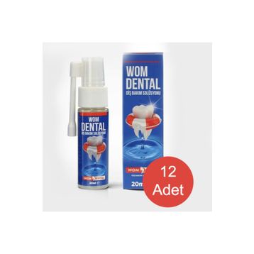 Wom Dental 20 ml 12 Adet Diş Bakım Solüsyonu