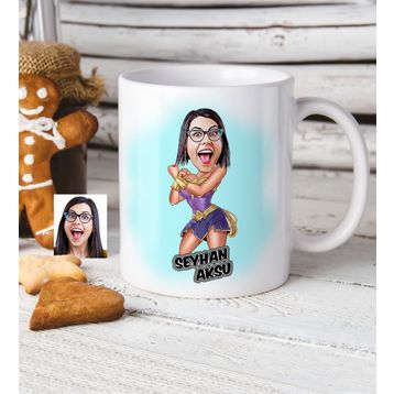 Wonder Woman Kupa Bardak