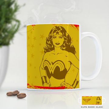Wonder Woman Kupa Bardak