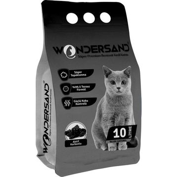 Wondersand Aktif Karbon Süper Premium 10 lt Kedi Kumu