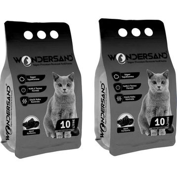 Wondersand Aktif Karbon Süper Premium 2x10 lt Kedi Kumu