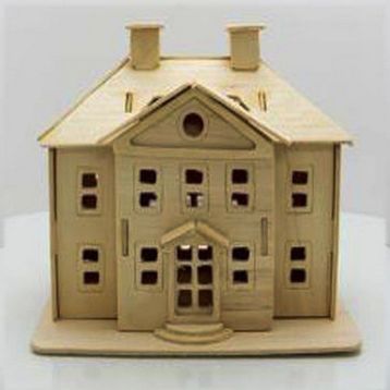 Woodoy White Palace Ahşap Puzzle