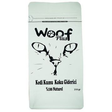 Woof Plus Naturel Aktif Karbon 310 gr Kedi Kumu Koku Giderici