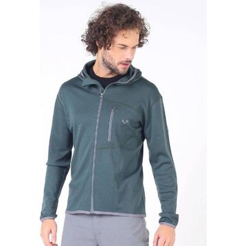Woolona Maestro Fermuarlı Kapüşonlu Erkek GRE Sweatshirt