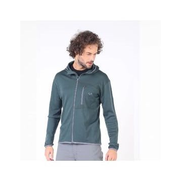 Woolona Maestro Fermuarlı Kapüşonlu Erkek GRE Sweatshirt