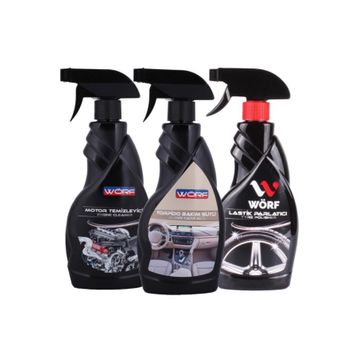 Wörf 500 ml Lastik Parlatıcı Sprey