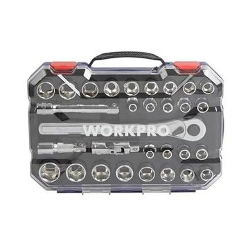 Workpro WP202525 1/2 inç 30 Parça CR-V Lokma Takımı