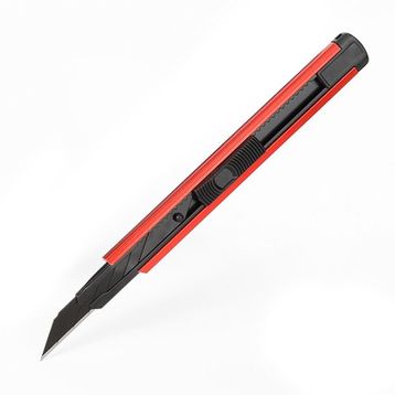 Workpro WP212020 9 mm Kırmızı Alüminyum Kasa Cep Askılı Maket Bıçağı