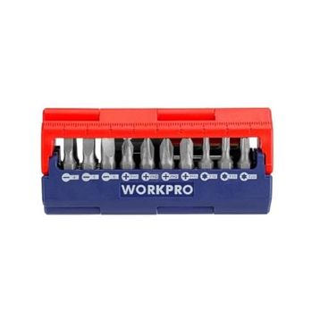 Workpro WP221062 13 Parça Manyetik CR-V Vidalama Bits Uç Seti