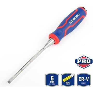Workpro WP243004 6 mm Profesyonel İskarpela