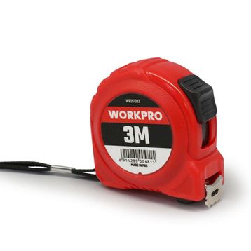 Workpro WP261002 3 m x 16 mm Beyaz Çelik Şerit Metre