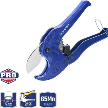 Workpro WP301002 42 mm Profesyonel PPRC Plastik Boru Kesme Makası