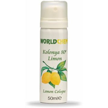 Worldchem 50 ml Limon Kolonyası