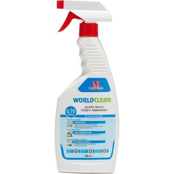 Worldchem 500 ml Worldclean Alkol Bazlı Yüzey Arındırıcı