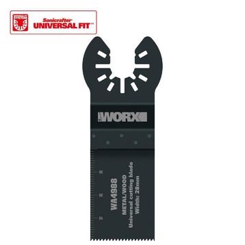 Worx WA4988 Çok Amaçlı Raspalama Makinası İçin 28x40 mm Metal Ahşap Fiberglas PVC Universal Kesme Bıçağı