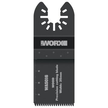 Worx WA5016 Çok Amaçlı Raspalama Makinası İçin 35x40 mm Ahşap PVC Universal Hassas Kesme Bıçağı