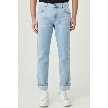Wrangler Greensboro Açık Mavi Regular Straight Jean Pantolon Erkek Jean Pantolon