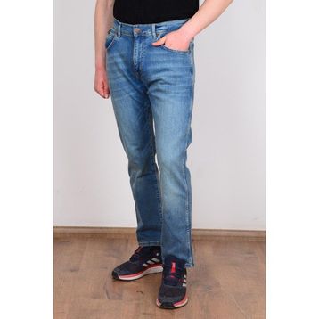 Wrangler W12S005410 Texas Slim Fit Lacivert Erkek Denim Pantolon