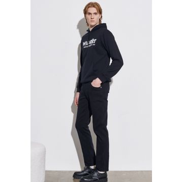 Wrangler W12S016100 Siyah Erkek Denim Pantolon