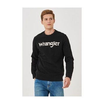 Wrangler W212025001 Siyah Erkek Sweatshirt