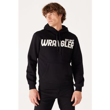 Wrangler W232257001 Siyah Erkek Sweatshirt