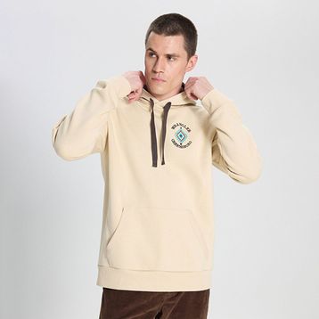 Wrangler W242279614 Bej Erkek Kapüşonlu Sweatshirt