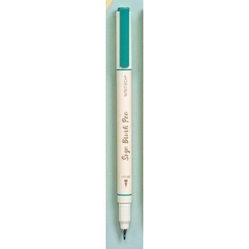 Writech W-827 Fırça Tip Yeşim Yeşili Keçeli Kalem