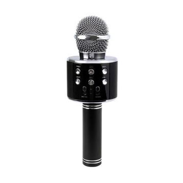 WS-858 Siyah Bluetooth Karaoke Mikrofon