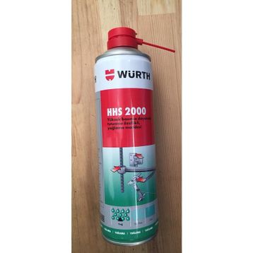 Würth 0893150028 LPC200 500 ml Yağlama LPE Tutunma Özellikli Yağlayıcı Sprey