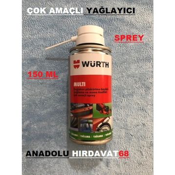 Würth 150 ml Multi Çok Amaçlı Bakım Yağı Sprey