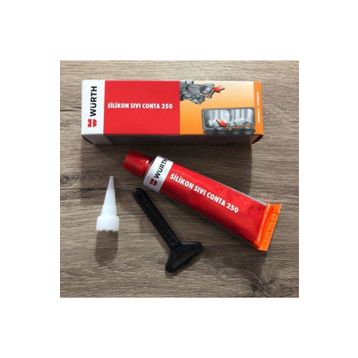 Würth 250C 70 ml Siyah Silikon Sıvı Conta