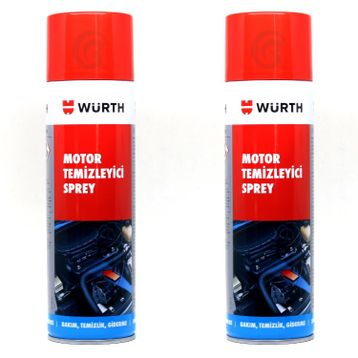 Würth 2x500 ml Motor Temizleyici Sprey