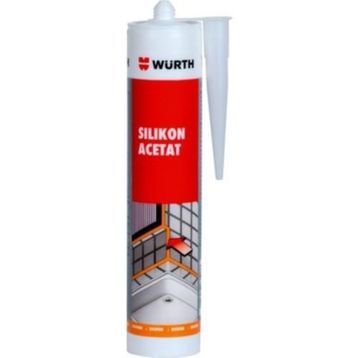 Würth 310 ml Silikon Asetat Şeffaf