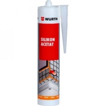 Würth 310 ml Silikon Asetat Şeffaf