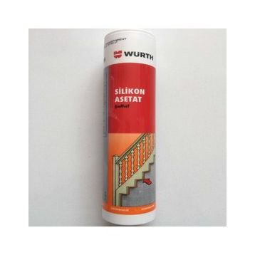 Würth 310 ml Silikon Asetat Şeffaf