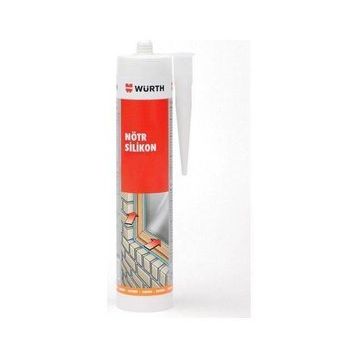 Würth 310 ml Siyah Silikon Asetat