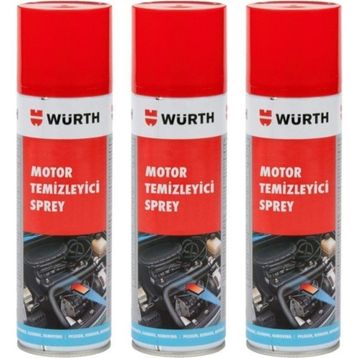 Würth 3x500 ml Motor Temizleyici Sprey