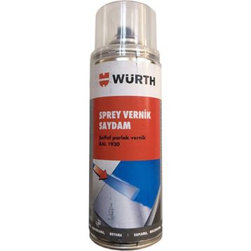 Würth 400 ml Oto Vernik Far Jant Kaporta Vernik Parlak