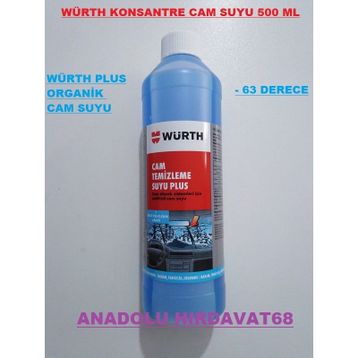 Würth 500 ml Konsantre Cam Suyu