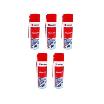 Würth 5x500 ml Silikon Sprey