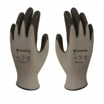 Würth 9 Siyah İş Güvenliği Mekanikçi Eldiveni