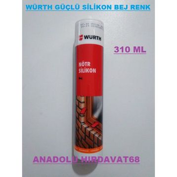 Würth Bej 310 ml Nötr Silikon