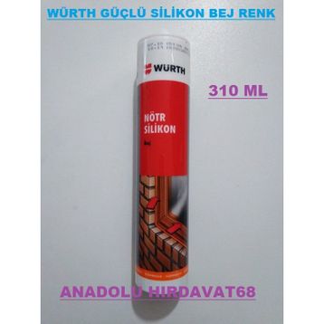 Würth Bej 310 ml Nötr Silikon