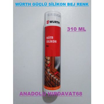 Würth Bej 310 ml Nötr Silikon