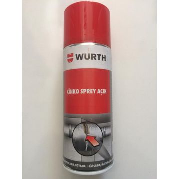 Würth Çinko Açık Renkli 400 ml Germany Renk Sprey Boya