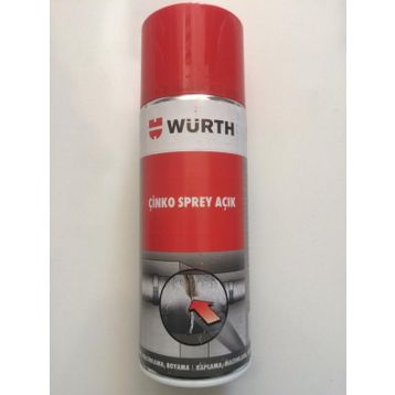 Würth Çinko Açık Renkli 400 ml Germany Renk Sprey Boya