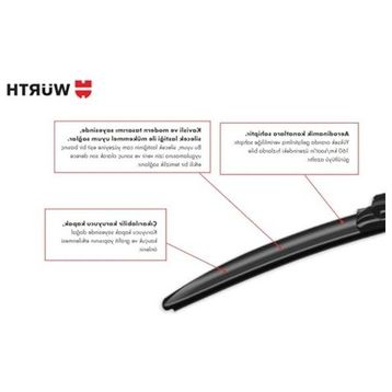 Würth Ford Courier 2014-2021 Muz Silecek Takımı