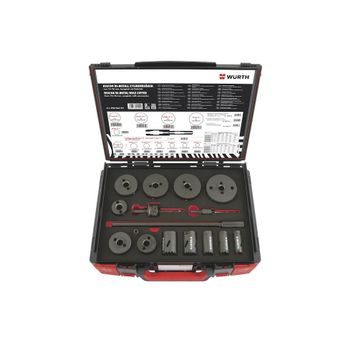 Würth HSSCO8 16 Parça Bimetal Panç Seti