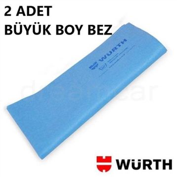 Würth Mavi 38x60 cm Sentetik Güderi Bez